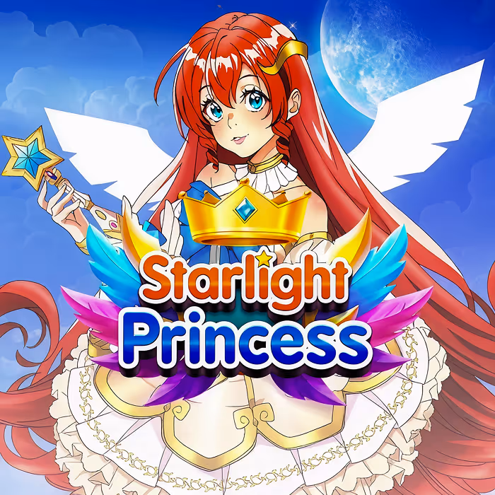 Starlight Princess anime magic slot scene
